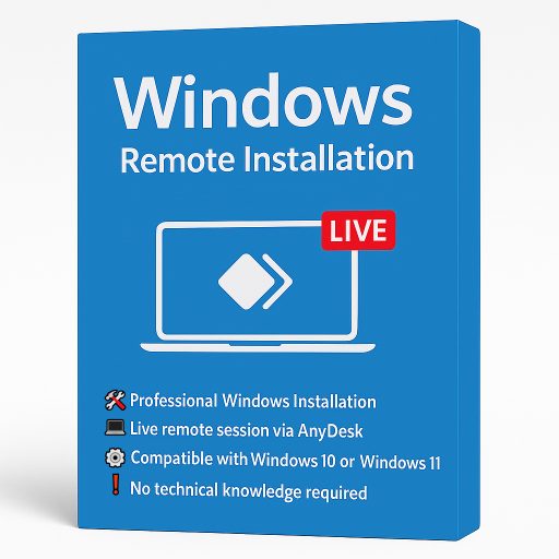 Windows Ris Windows Remote Installation Service - Setup via AnyDesk