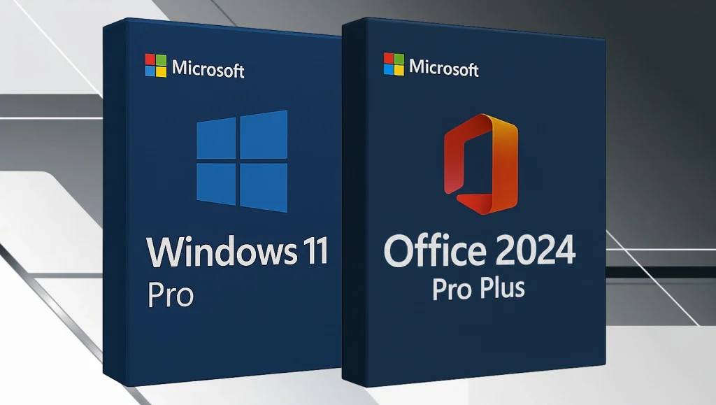 Windows 11 Pro Retail + Office 2024 Pro Plus 一式販売