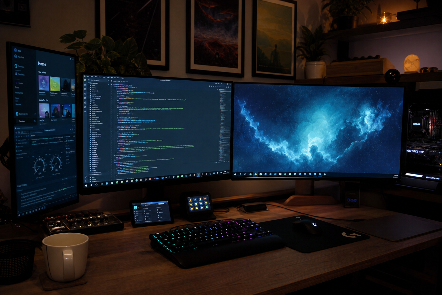 Windows 10 taskbar customisation across dual monitor power user setup