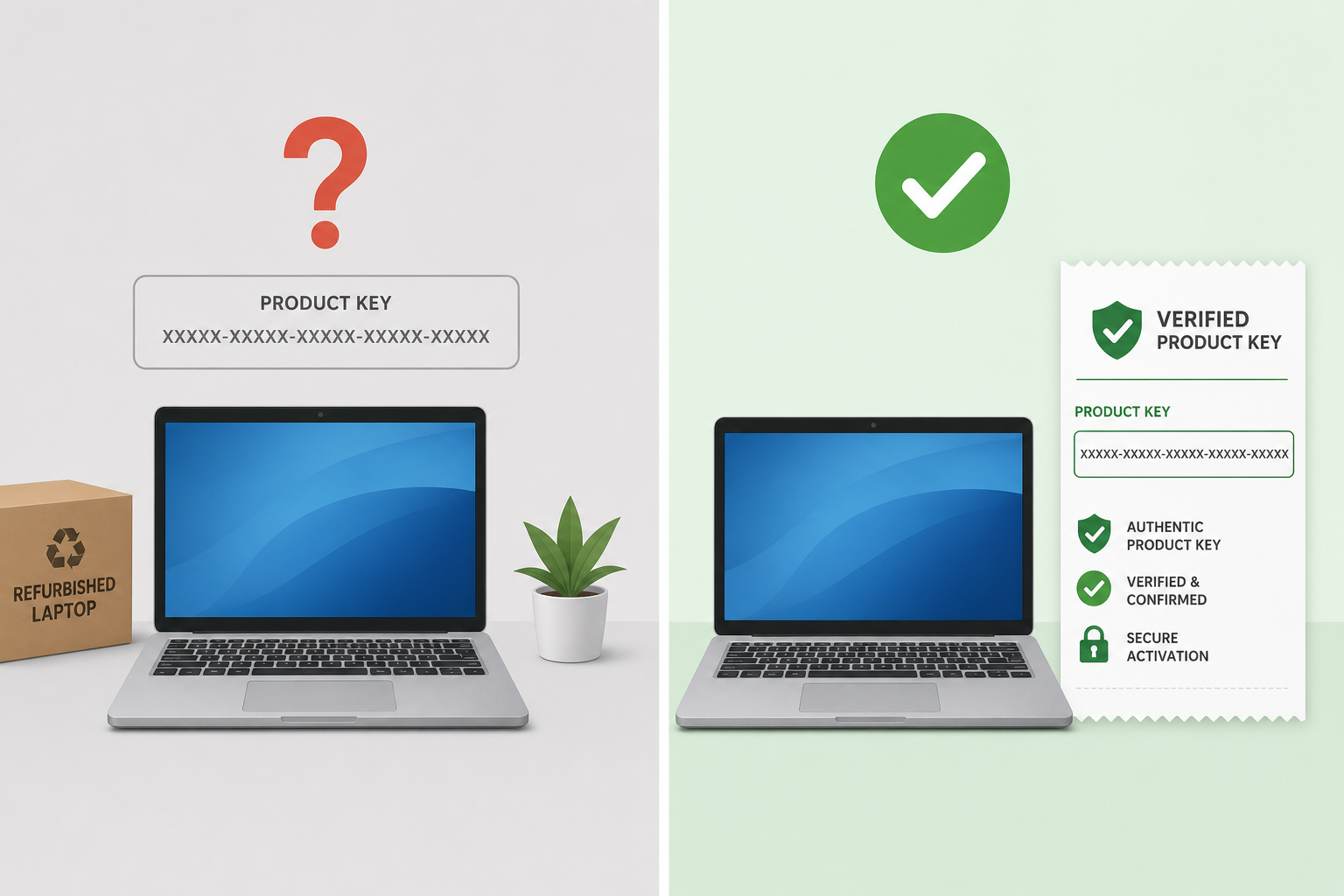 Refurbished PC legitimate Windows licence check against TPM Windows license requirements