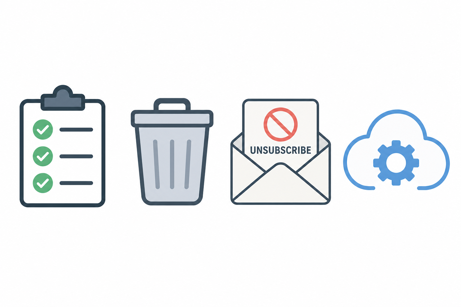 Checklist habits to prevent gmail storage from filling again