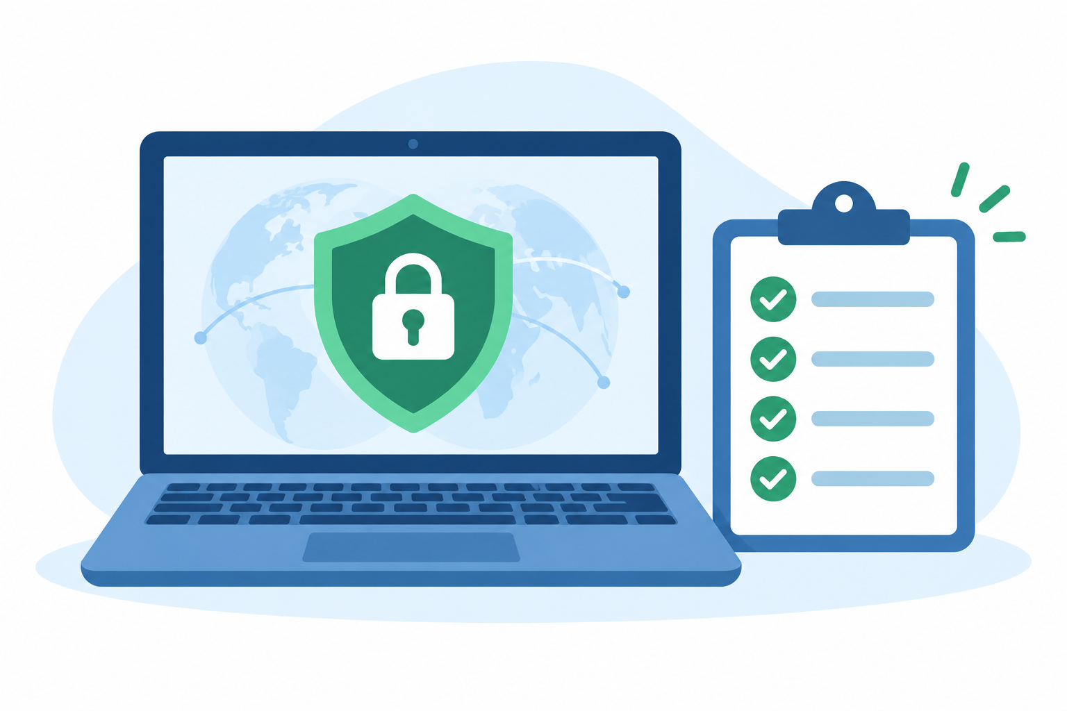 Checklist icon for fixing the Always On VPN bug in Windows 11