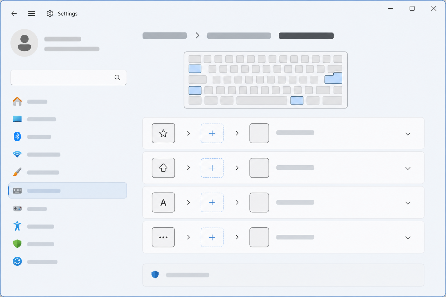 Windows settings screen used to remap Copilot key easily