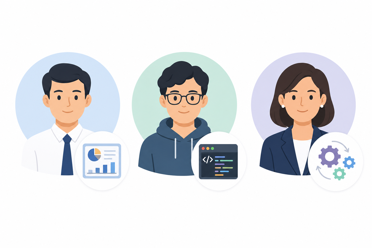 Three professionals representing Home Code and Autopilot users Three professionals representing Home Code and Autopilot users